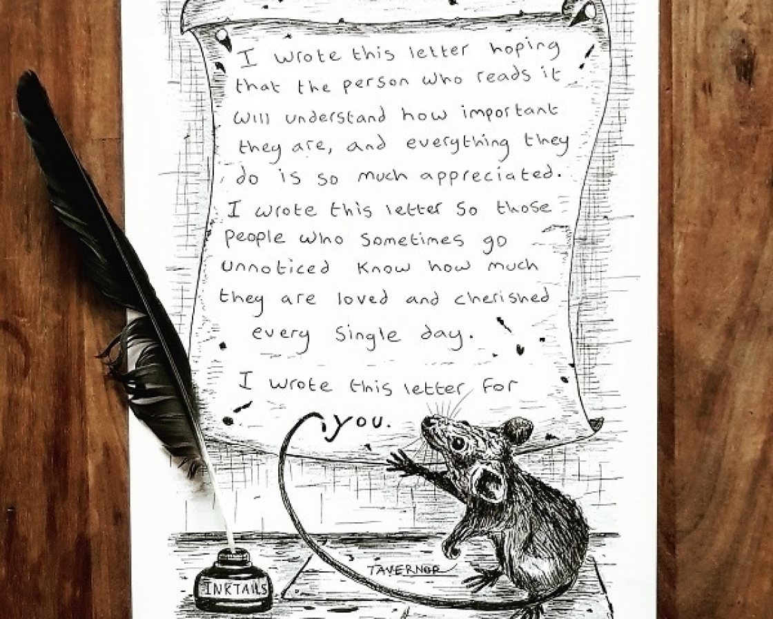A letter from Paul Tavernor