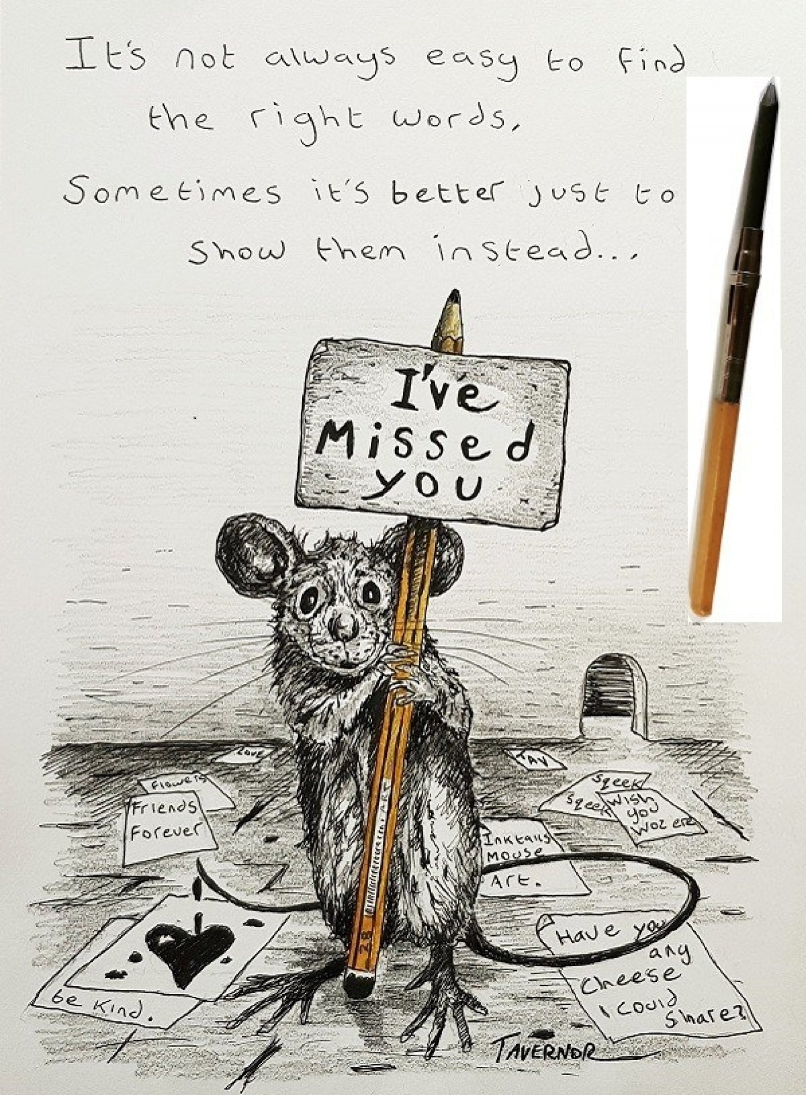 Finding the right words Paul Tavernor Art