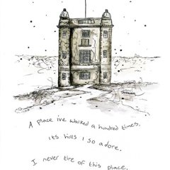 Footsteps to the cage