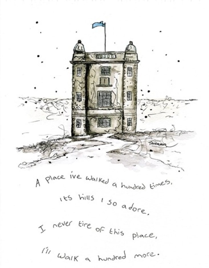 Footsteps to the cage by Paul Tavernor